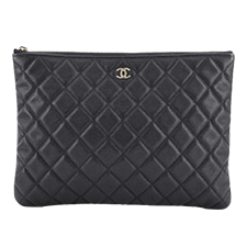 	クラッチバッグ キャビアスキン	