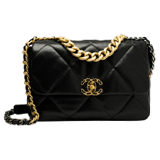 	CHANEL 19 ラージハンドバッグ	