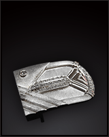 プラチナ ベルトバックル