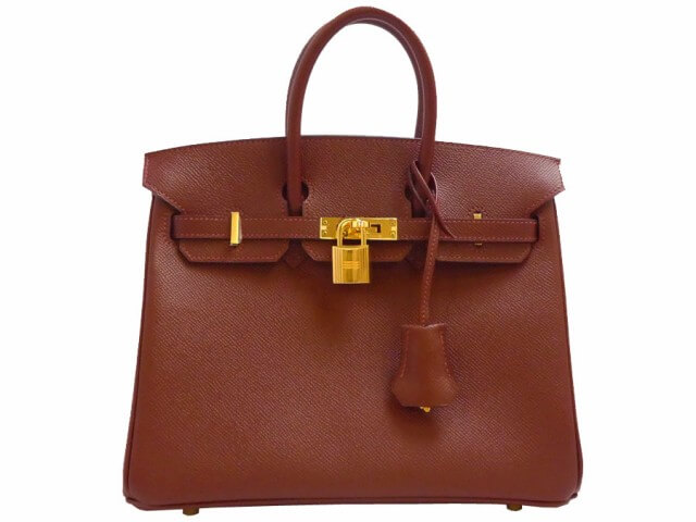 茶系のバーキン エプソン