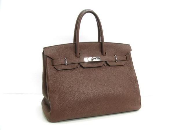 茶系のバーキン トリヨン