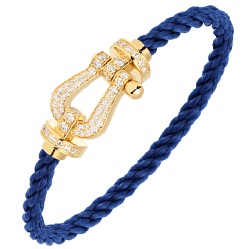 フレッド フォース10 LM YGフルダイヤバックル×コットンコード