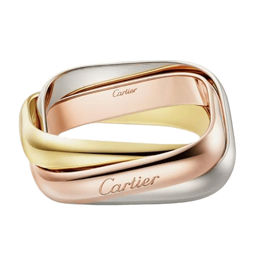 カルティエ トリニティ クッション リング YG WG PG