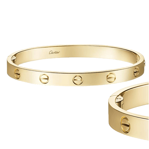 カルティエ LOVE ラブブレスレット クラシックモデルYG クロージャー1つ (幅6.1mm) #17 新作