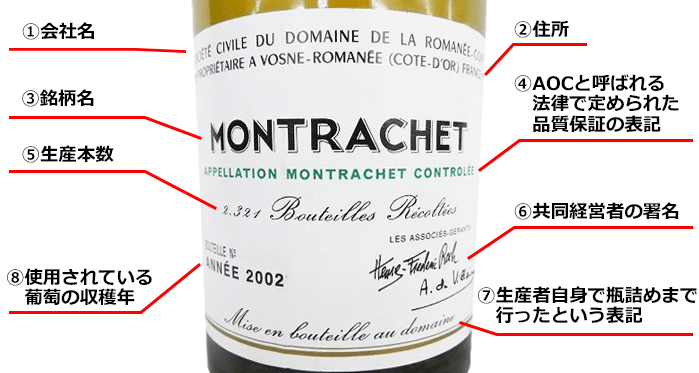 モンラッシェ(MONTRACHET)買取｜ワインを高く売るなら大黒屋