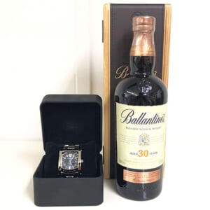 東京都江戸川区のお客様から時計・酒2点105,000円でお買取りしました。