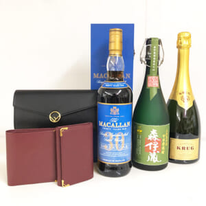 神奈川県横浜市のお客様から酒・バッグ・財布16点1,030,000円でお買取りしました。