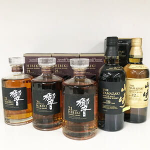 東京都墨田区のお客様から酒5本331,660円でお買取りしました。