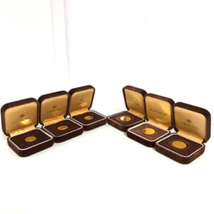 神奈川県横浜市のお客様から金貨7点1,077,130円でお買取りしました。