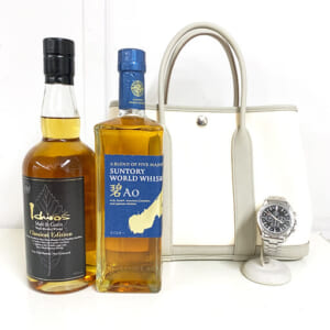 神奈川県横浜市のお客様から腕時計・バッグ・酒18点1,400,000円でお買取りしました。