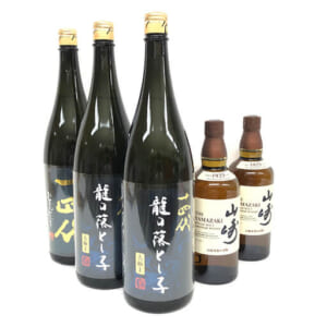 千葉県千葉市のお客様から酒7本181,074円でお買取りしました。